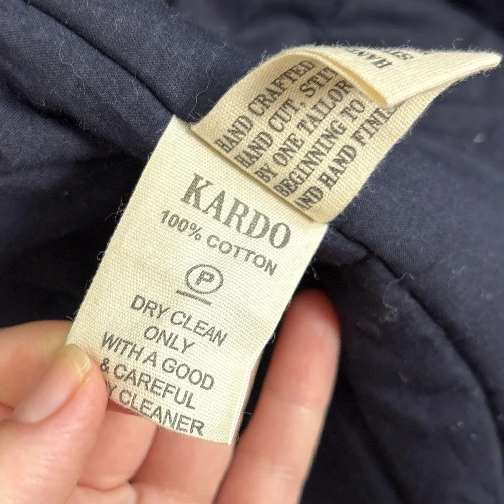 Kardo Hand-Dyed Quilted Cotton Shirt Jacket